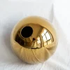 Round Metallic Flower Vase for Home Decor - Image 3
