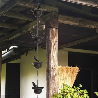 Creative Bird Hanging Chain for Outdoor - Image 2