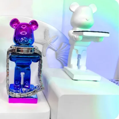 Modern Bear Figurine with Gradient Design - Image 10