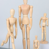 Wooden Hand Figurines with Rotatable Joint - Image 6