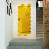 Self-adhesive Wall Mirror with Hexagon Shape - Image 4