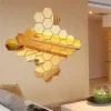 Self-adhesive Wall Mirror with Hexagon Shape - Image 12