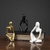 The Thinker Abstract Hollow Out Statues - Image 7