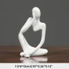 The Thinker Abstract Hollow Out Statues - Image 8